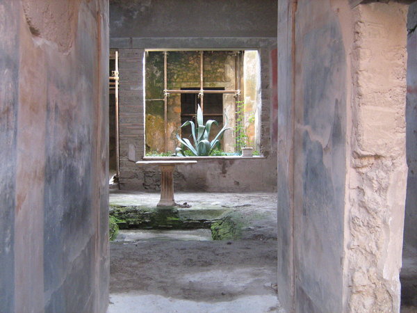 Courtyard  Pompei