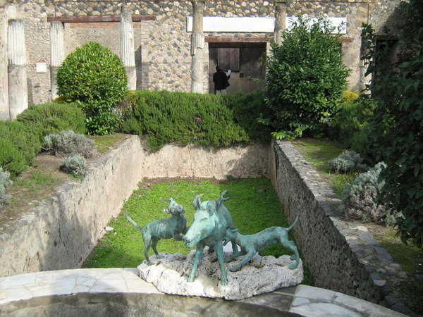 Courtyard Pompei