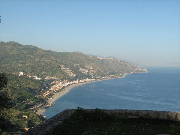 Coast east of Taormina 