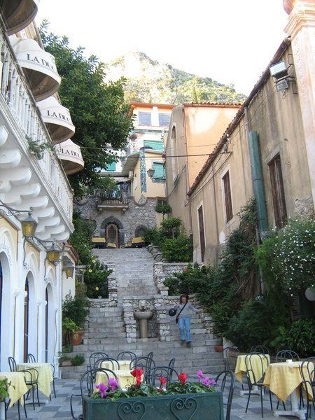 Stairway in Taormina