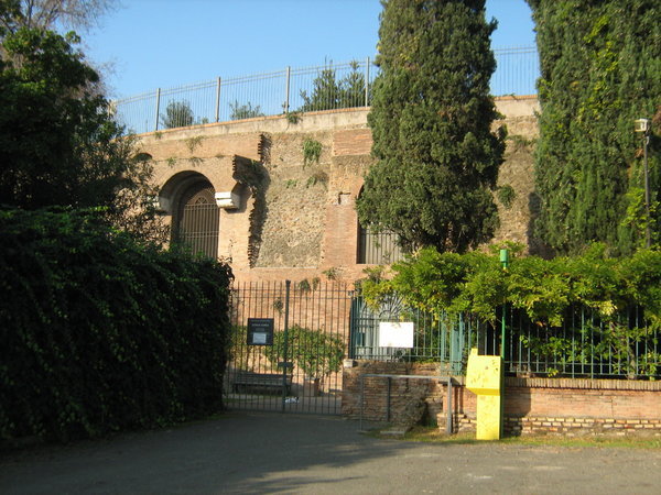 Remains of Nero's home, the DomusAurea