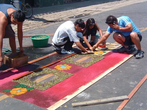 Carpets for the Procession