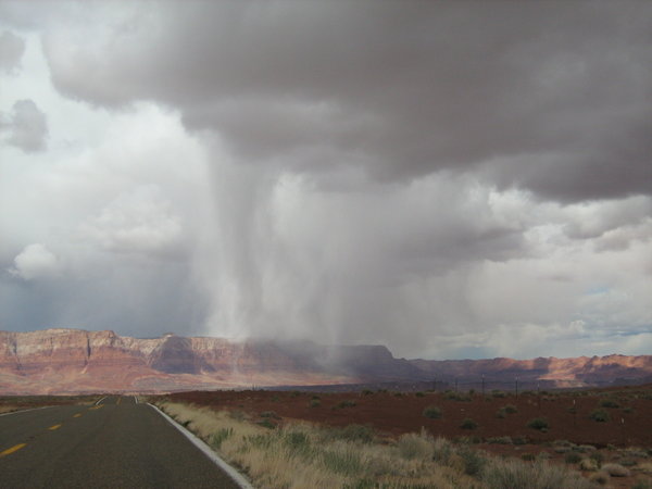 Storm on the mesa