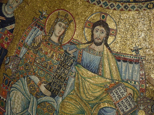 Mosaic Detail in Santa Maria