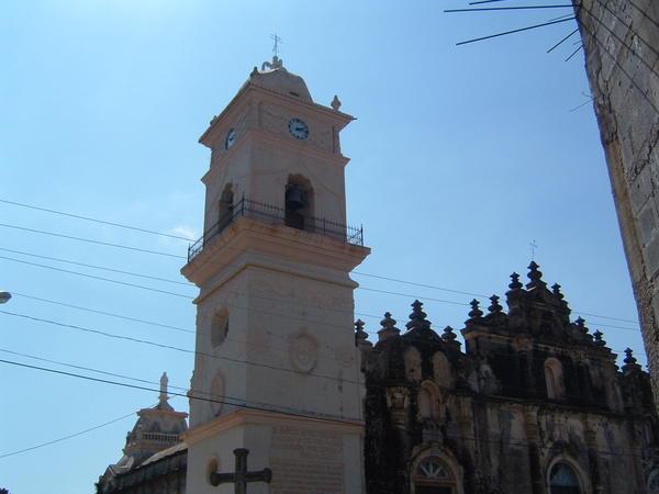 The Bell Tower of La Merced Church 