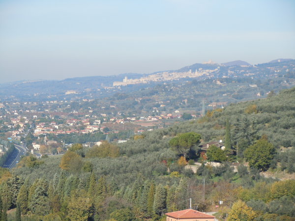 Umbria, view from Spello