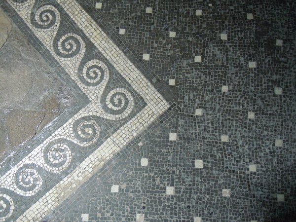 Detail of the 2100 year old floor