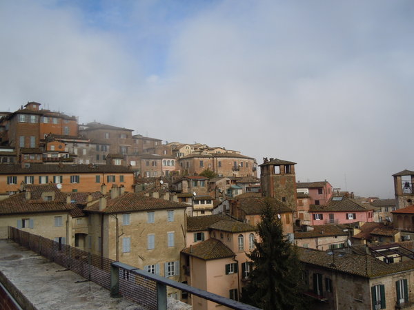 Skies are clearing...Perugia