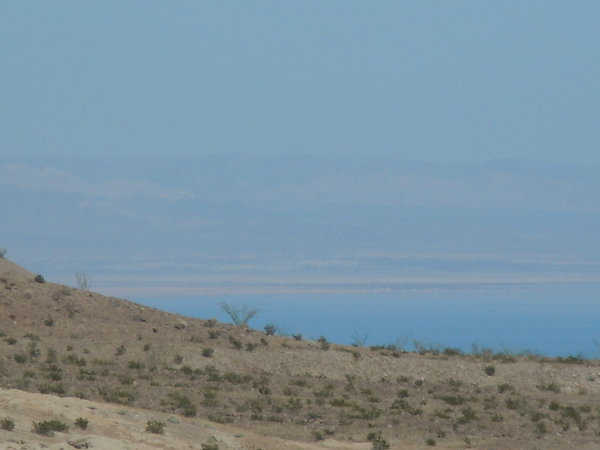 First view of the Salton Sea