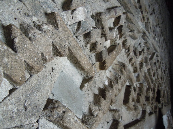 Stone mosaic details
