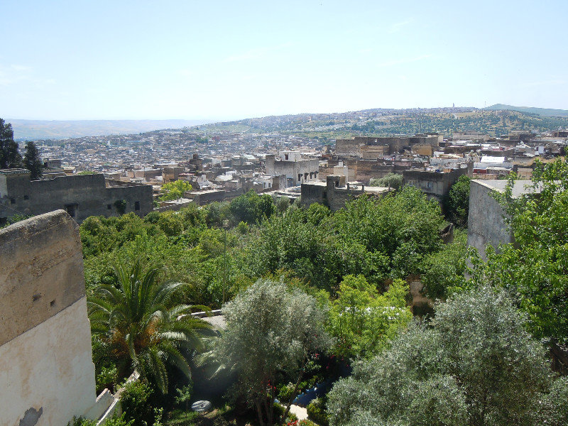 View from our Riad terrace