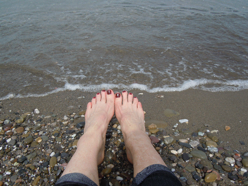 Feet in the Mediterranean Again!