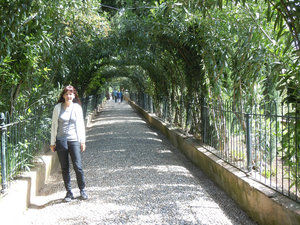 Generalife castle gardens