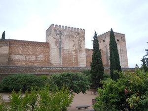 Deserted Alhambra...