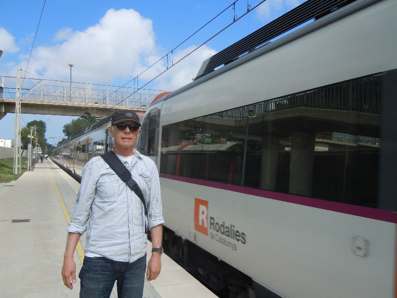Our Train to Castelldefens