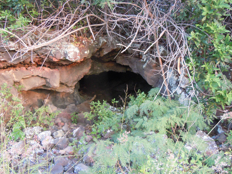 A cave along the road...