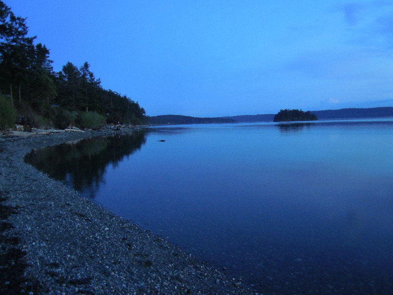 Blue Evening Skagit Bay
