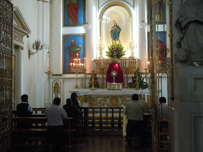 A chapel in the Cathedral