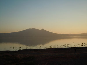 Dusk on Lake Chapala