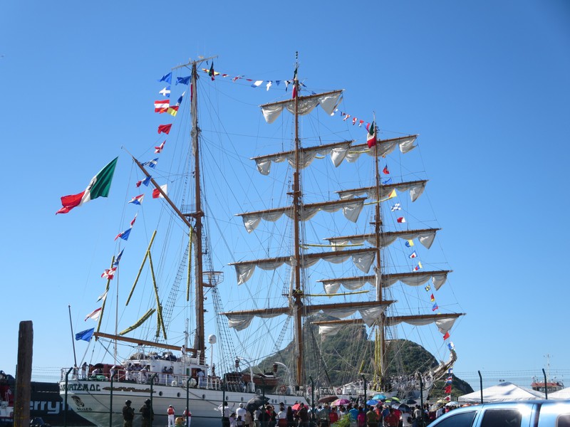 Mexican training ship