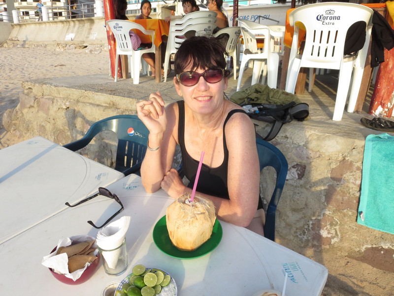 Cocos on the beach