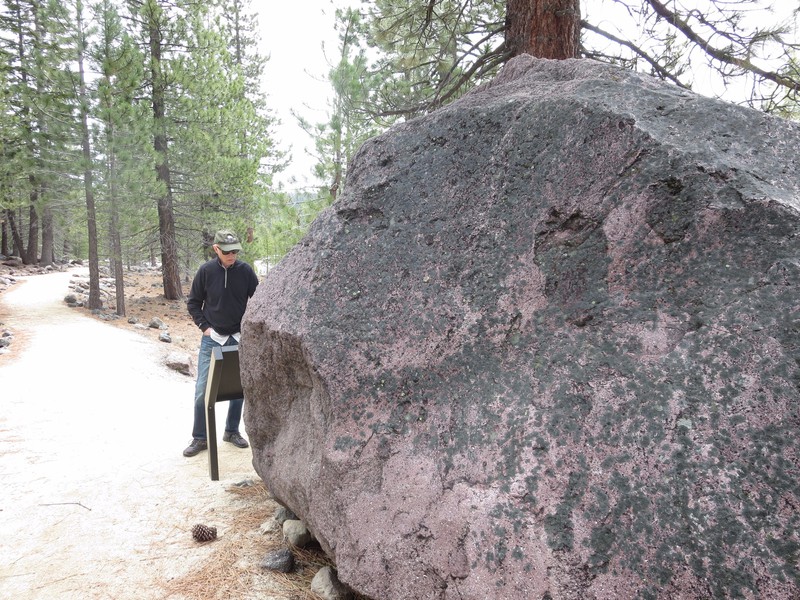Another view of the same boulder