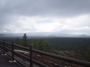 Newberry Volcano from the Cinder Cone
