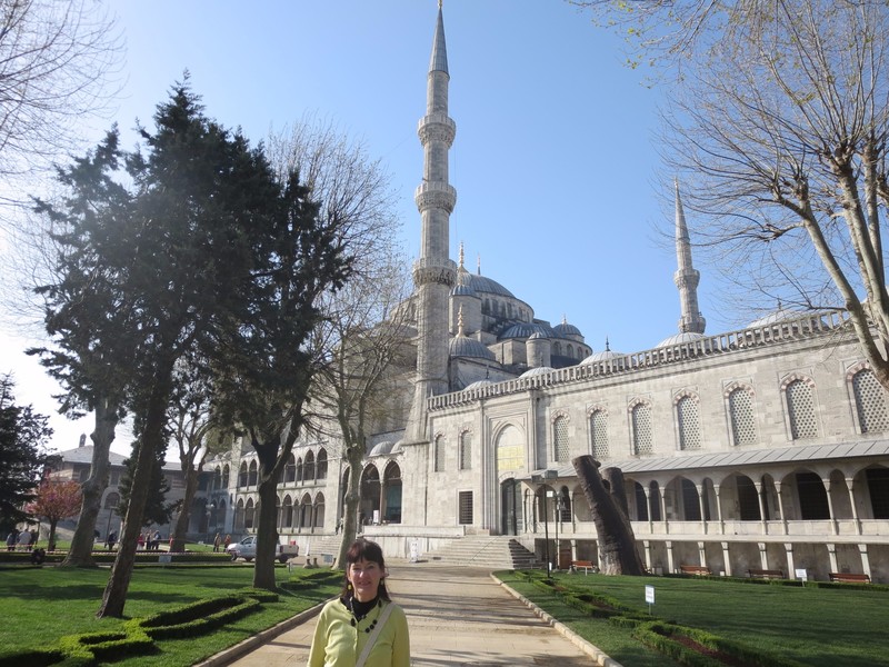 Our first look at the Blue Mosque