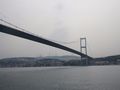 First bridge across the Bosporus, built in 1973