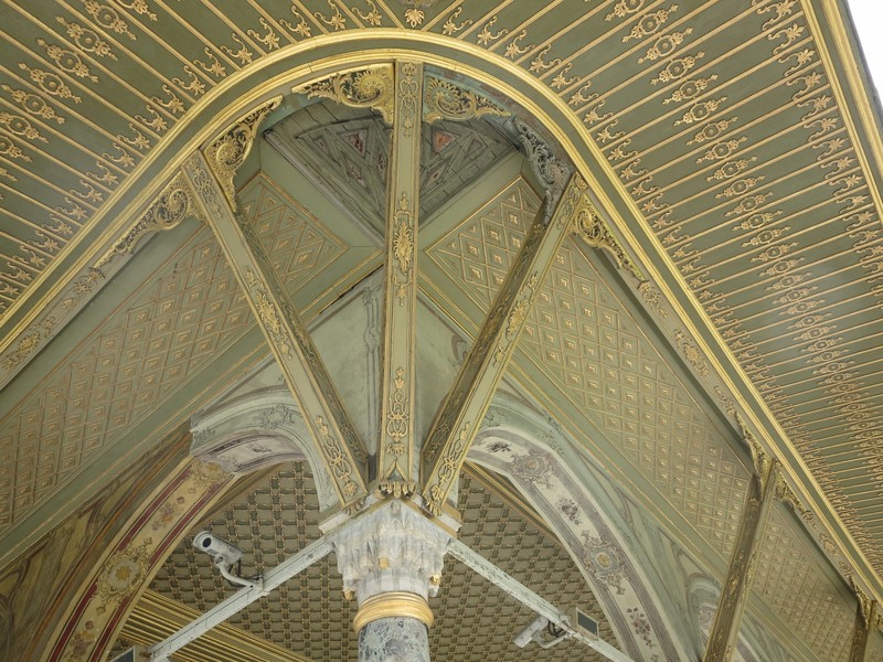 Detail of a part of the Palace roof
