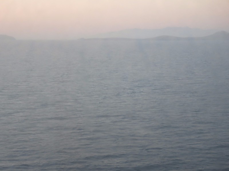 Dawn at sea 