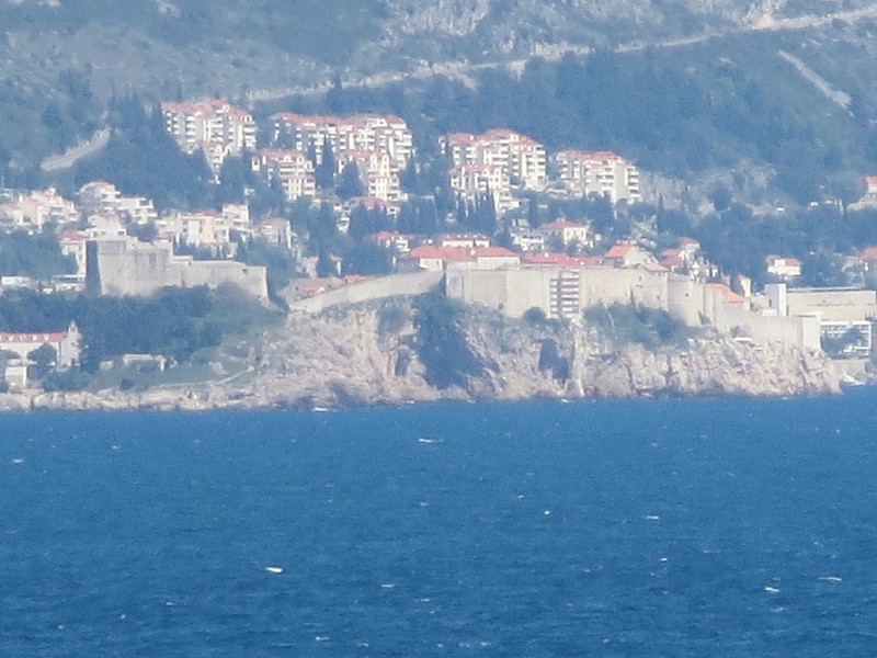 Dubrovnik from the sea