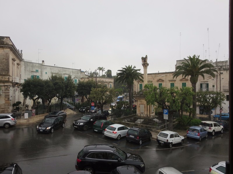 View from our apartment in Ostuni