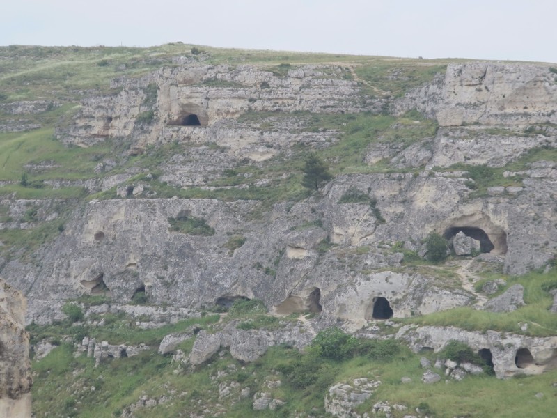 Matera sassi or cave dwellings