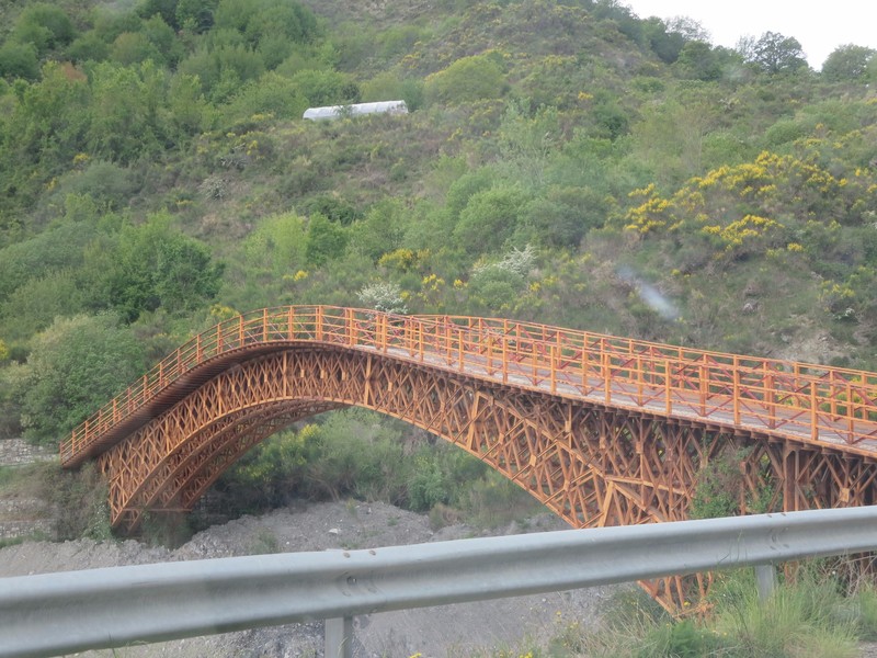 Bridge leaving Terranova di Pollina