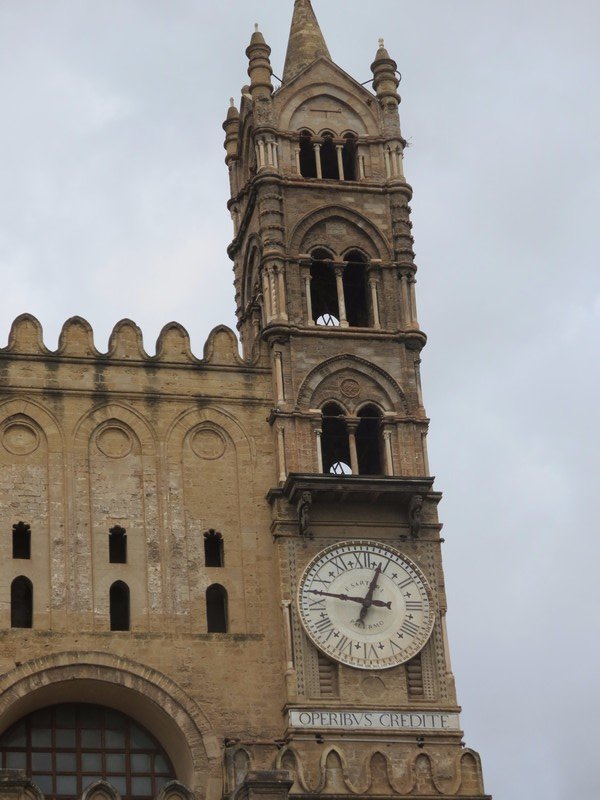 Clock on the cathedral still tells perfect time!