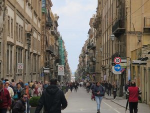 Main pedestrian street:  Corso Vittorio Emmanuele