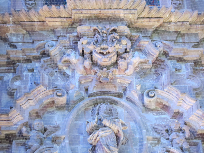 Church facade detail