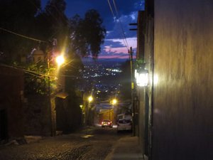 Nighttime streets