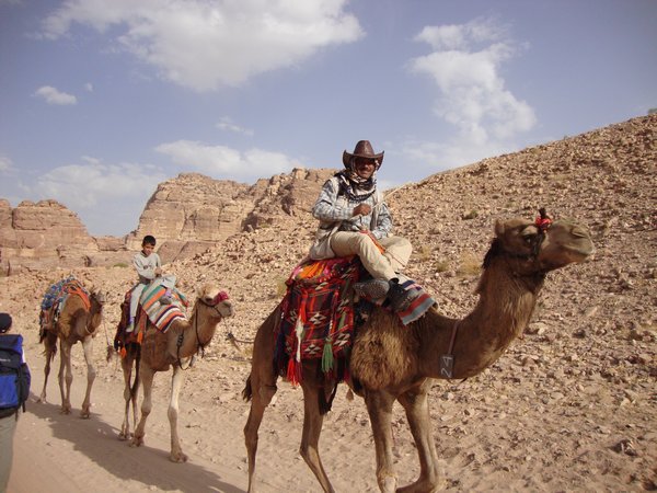 Bedouins on camels