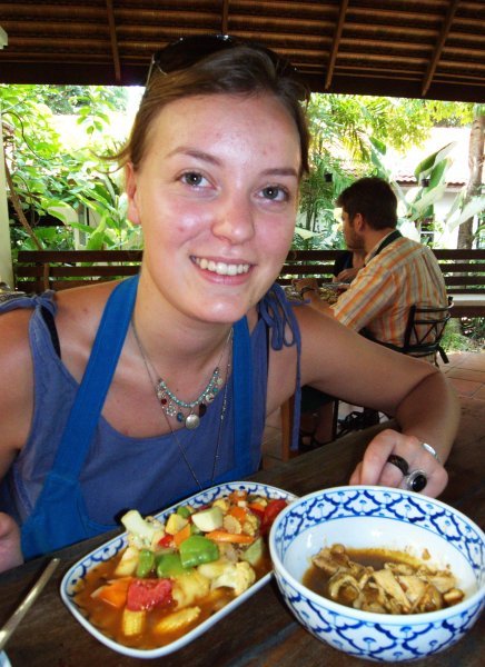 Sweet and sour and Chiang Mai Curry with Chicken