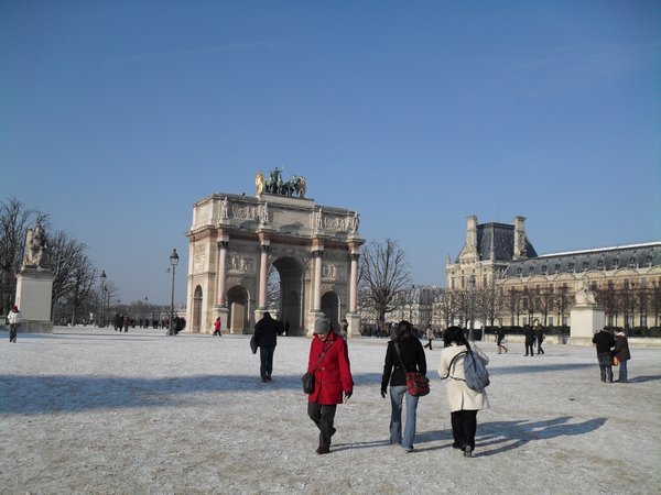 arc thingy to the Tuileries