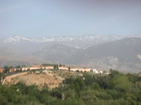 The Sierra Navada mountains.