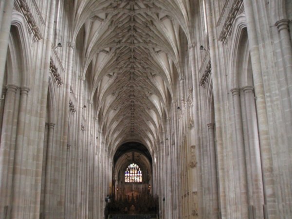 Inside the Cathedral.