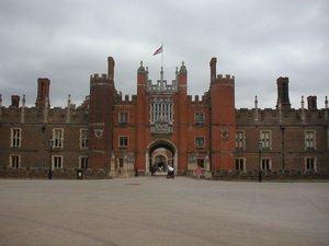 Hampton Court Palace.