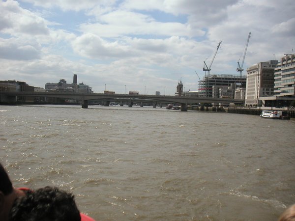 Thames cruise.