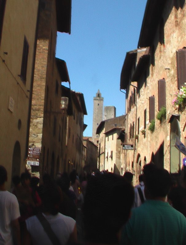 Streets of San Gimignano 
