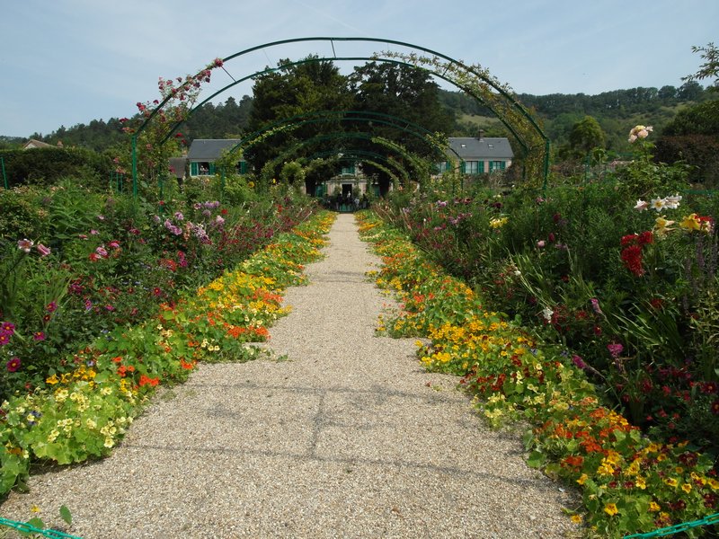 Monet's house garden