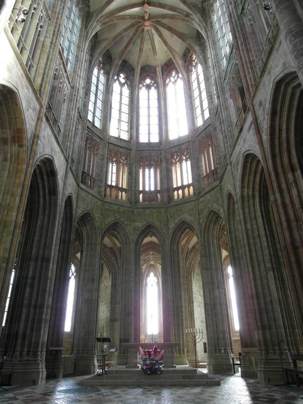 Mont Saint Michel Abbey Church