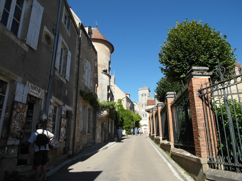 Main street of Vezelay